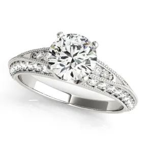 14K Multirow Engagement Ring