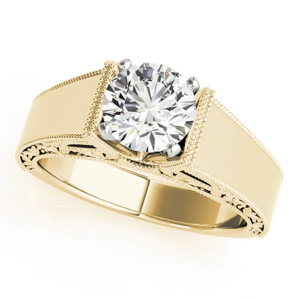 14K Vintage Engagement Ring / Solitaire