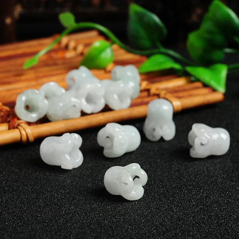 14X13X13mm Natural Jade Beads Jadeite Bead WBD75