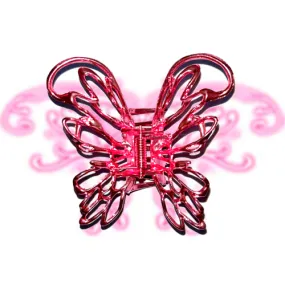 [3AMGANG] Seasonless Pink butterfly hairpin