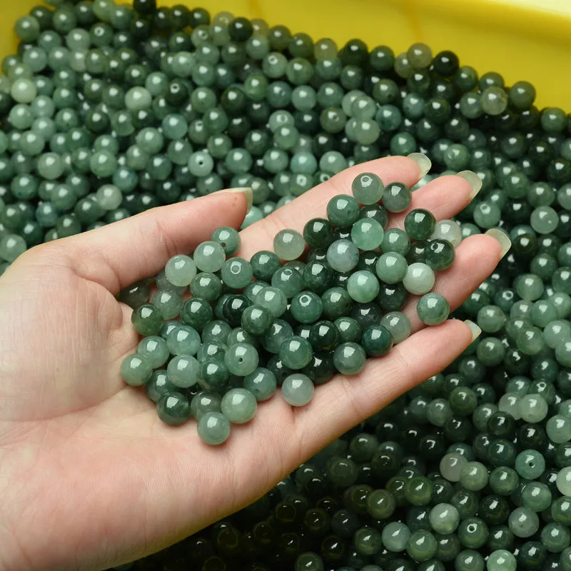 8X8X8mm Natural Jade Beads Jadeite Bead WBD95