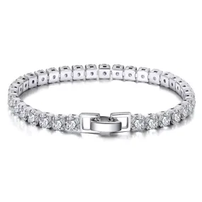 925 Sterling Silver Tennis Bracelet