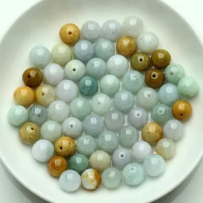 9X9X9mm Natural Jade Beads Jadeite Bead WBD100