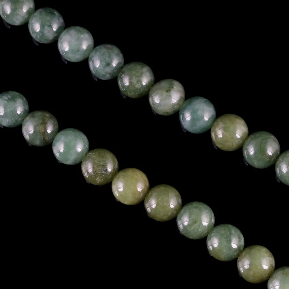 Antique Victorian Jade Necklace Circa 1900