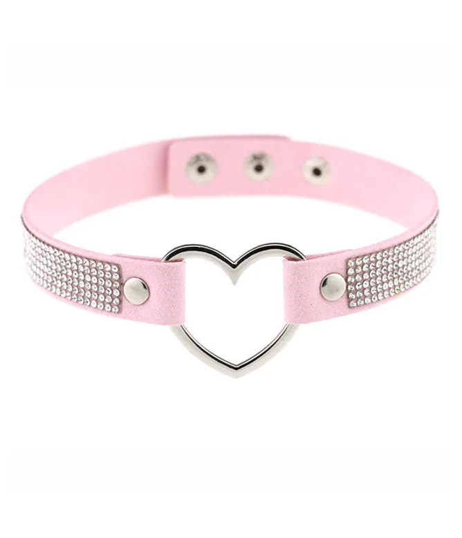 BABY GIRL CHOKER - PINK