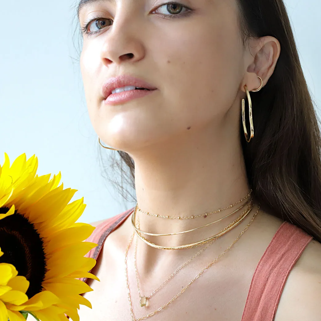 Ball Chain Choker Necklace