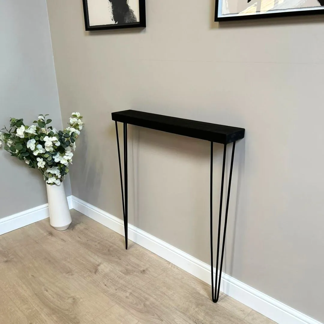 Black - Hairpin legs set of two