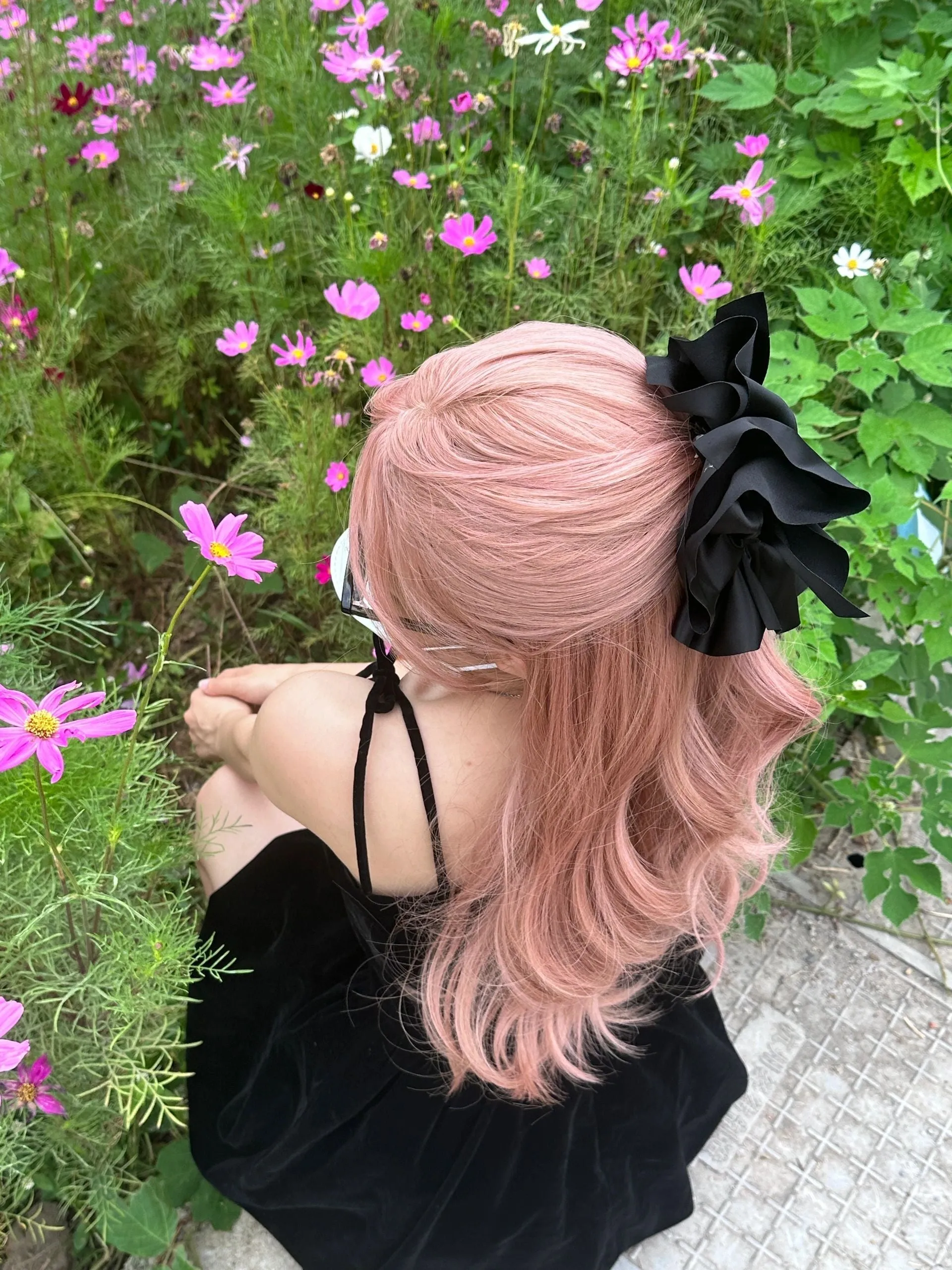 BlackPink Rose Hair Style Daily Wig