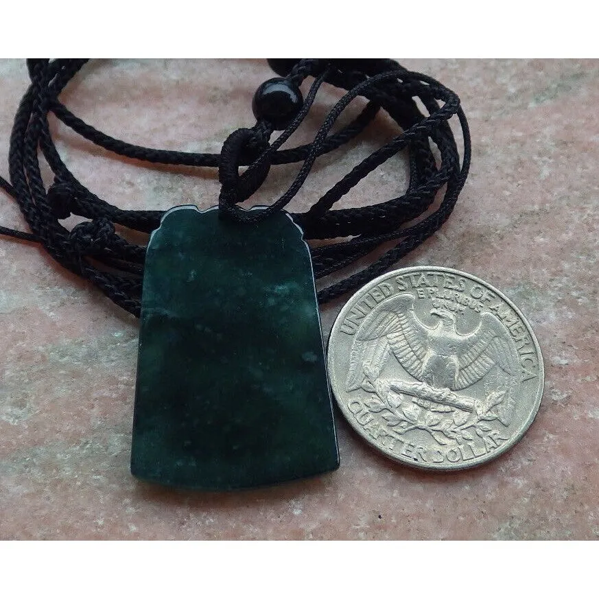 Certified Green Burma Natural A Jade Jadeite Pendant Phoenix Necklace