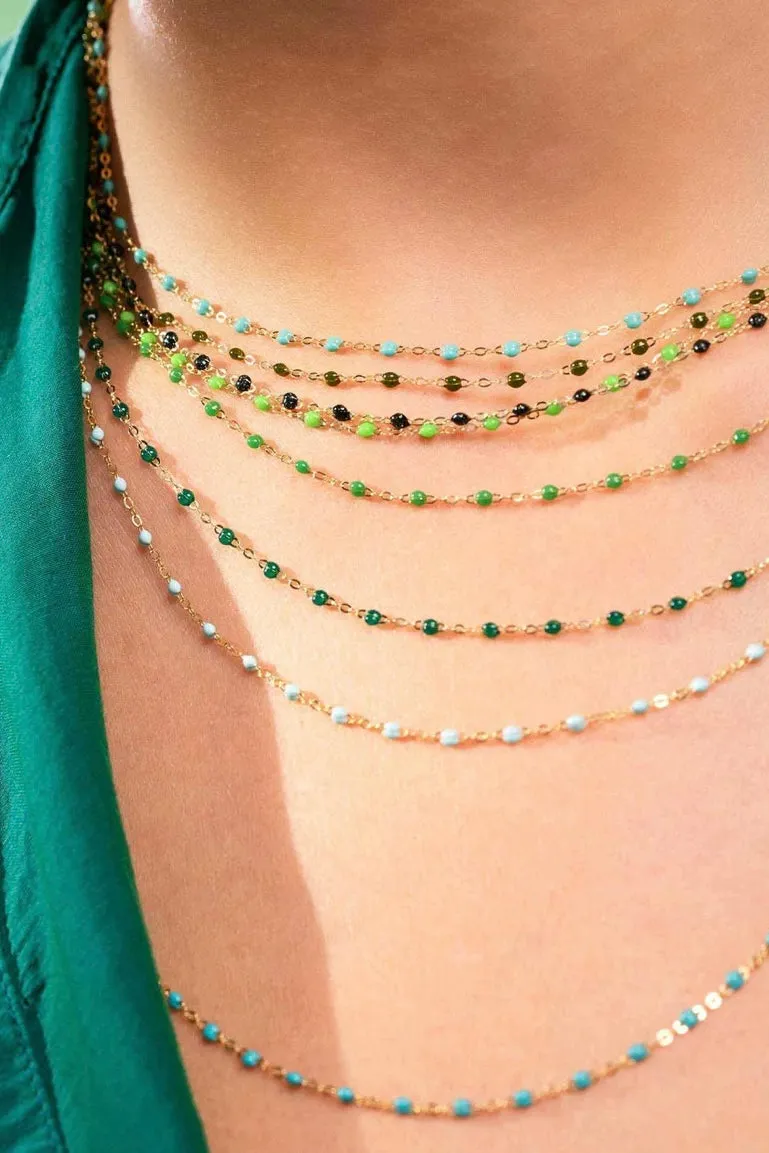 CLASSIC 16" GIGI NECKLACE IN EMERALD