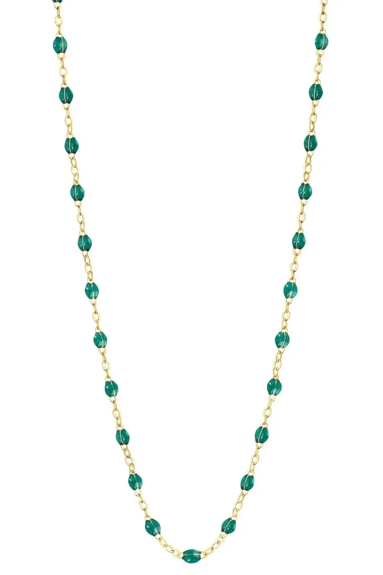 CLASSIC 16" GIGI NECKLACE IN EMERALD