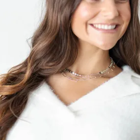 Classic Silver Necklace Stack