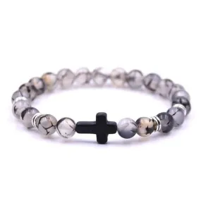 Cross Bead Bracelet <br> Hope