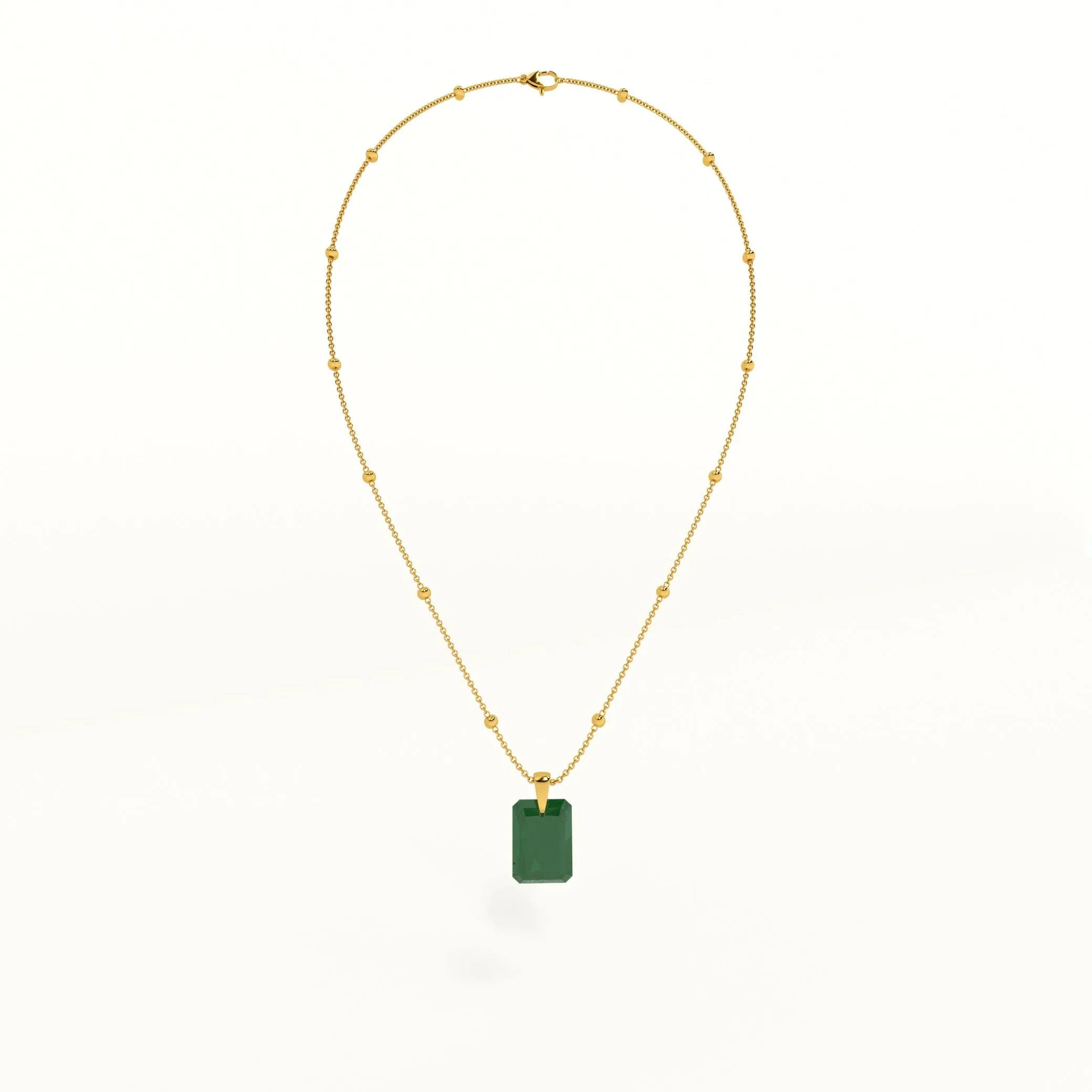 Dazzling Emerald Necklace