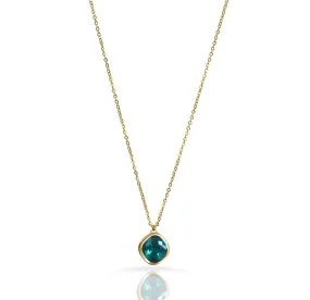 DESIREE EMERALD BIRTHSTONE PENDANT - MAY