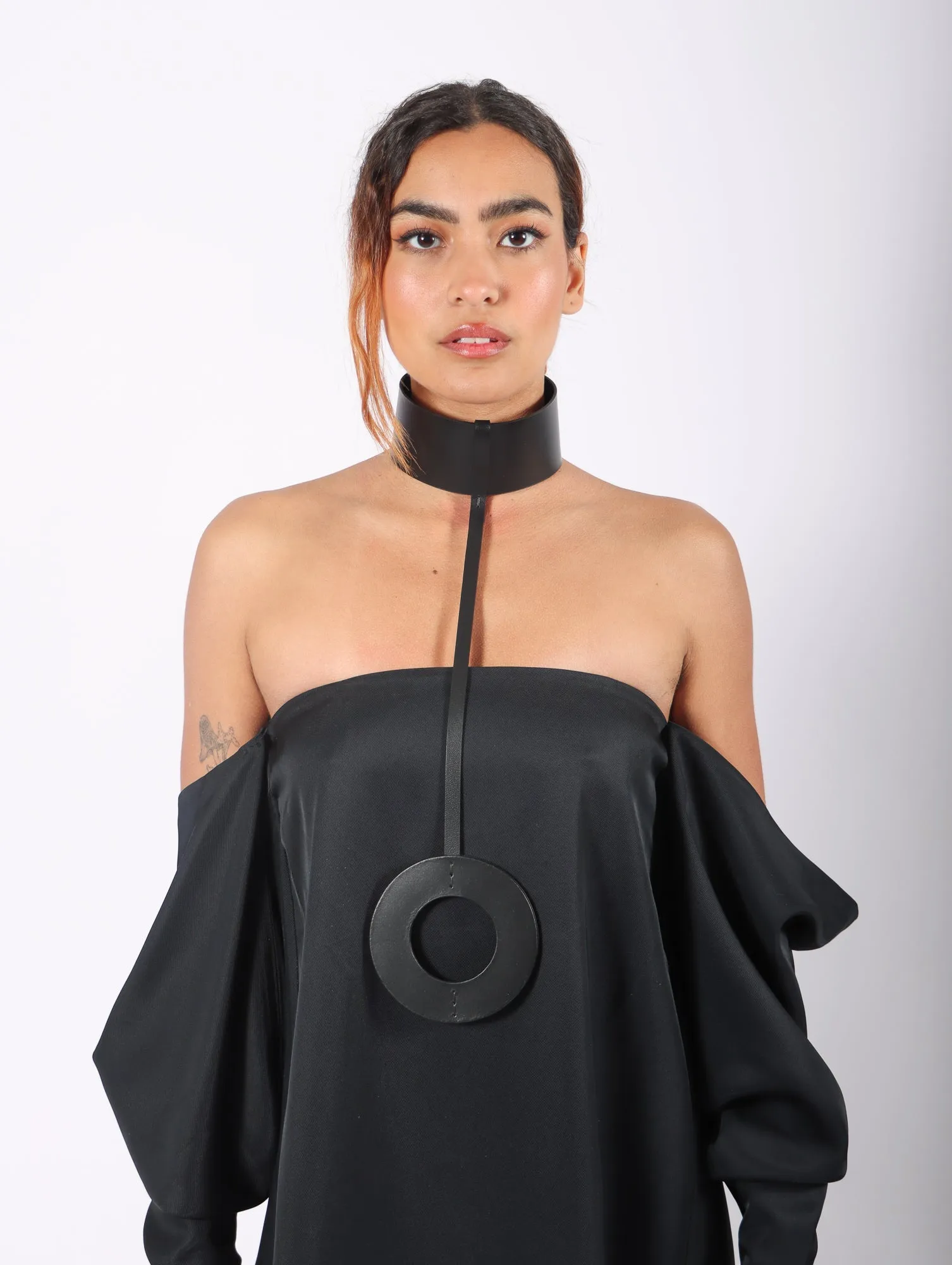 Don Long L Choker in Black by Aumorfia