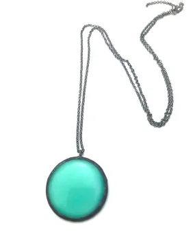 Emerald Green Moonglow Mega Layering Necklace