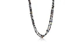 Giant Jade & Agate 2-Strand Necklace