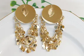 GOLD BOHO EARRINGS