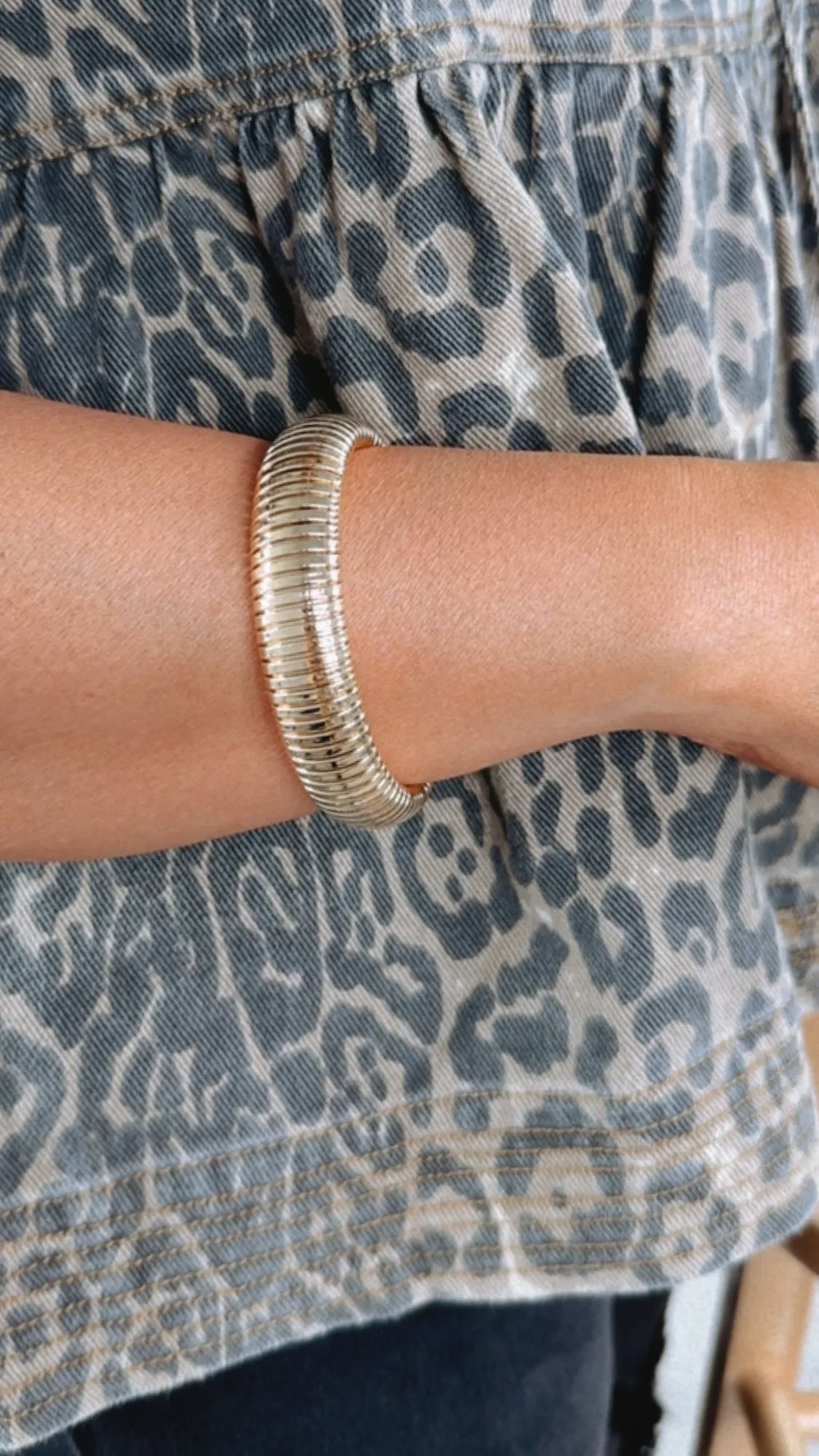 Gold Cobra Bracelet