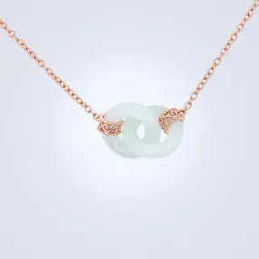 Icy Jadeite Link Necklace