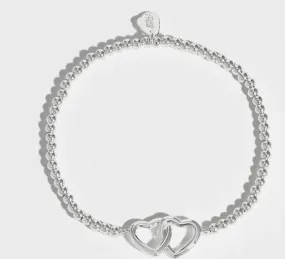 Interlinked Hearts Sienna Bracelet