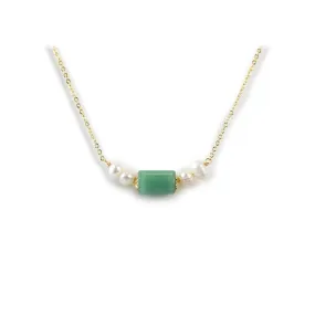 Jade Pearl Necklace