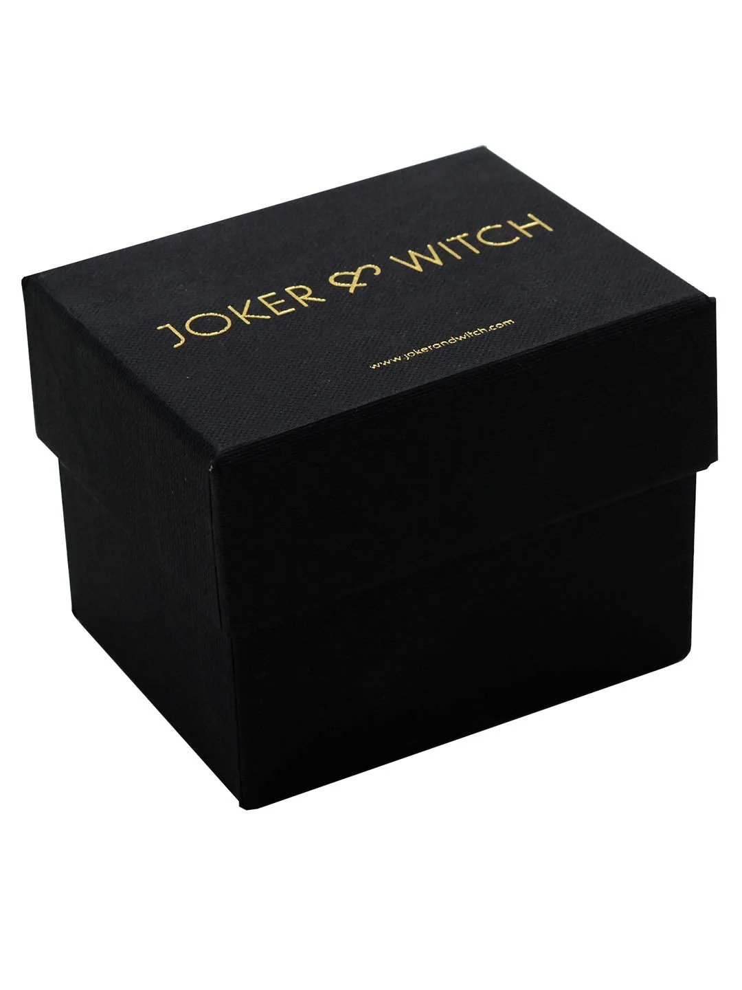 Joker & Witch Nylon Aurora Black Dial Analog Watch Bracelet Stack For Women, Black Band