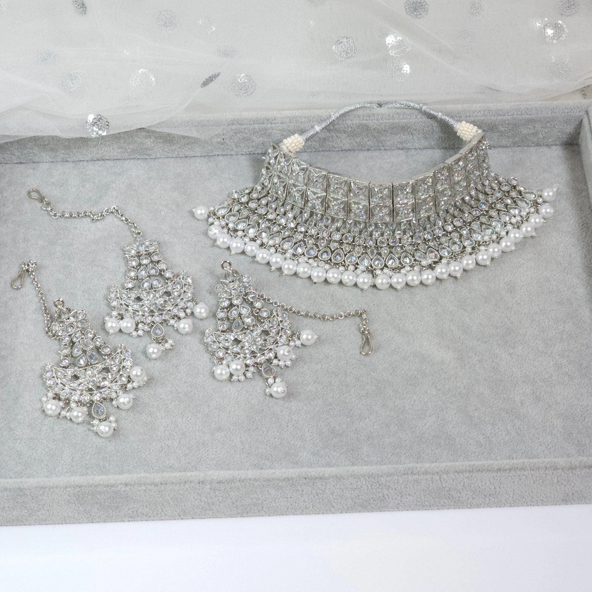 Joyah - Polki Bridal Choker Set