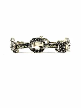 Judith Jack .925 X O Marcasite Bracelet