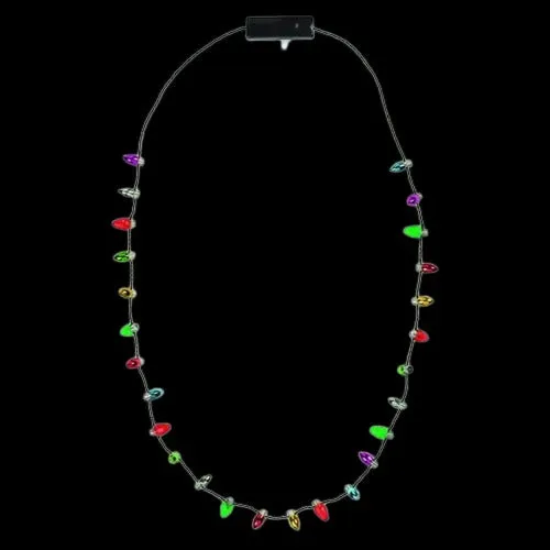 LED Wearable Christmas Lights Necklace