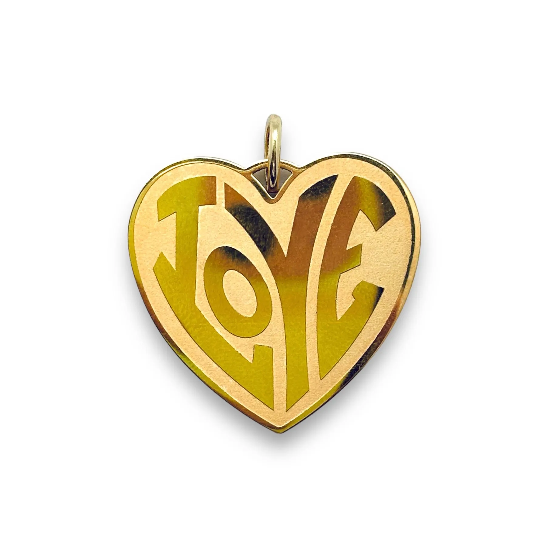 Love Heart Matte Pendant