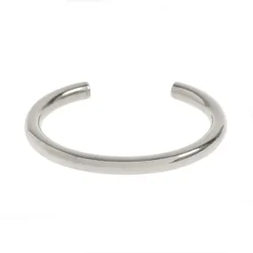 Maeve - Statement Bangle Stainless Steel Silver