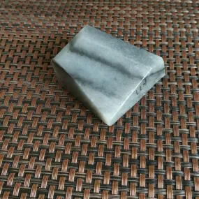 Natural Hetian Jade Rough Nephrite Raw (101g,5X4.5X2.7cm)