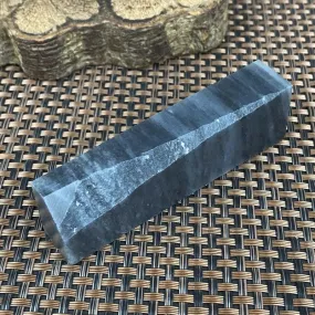 Natural Hetian Jade Rough Nephrite Raw (111g,9.1X2.5X1.7cm)