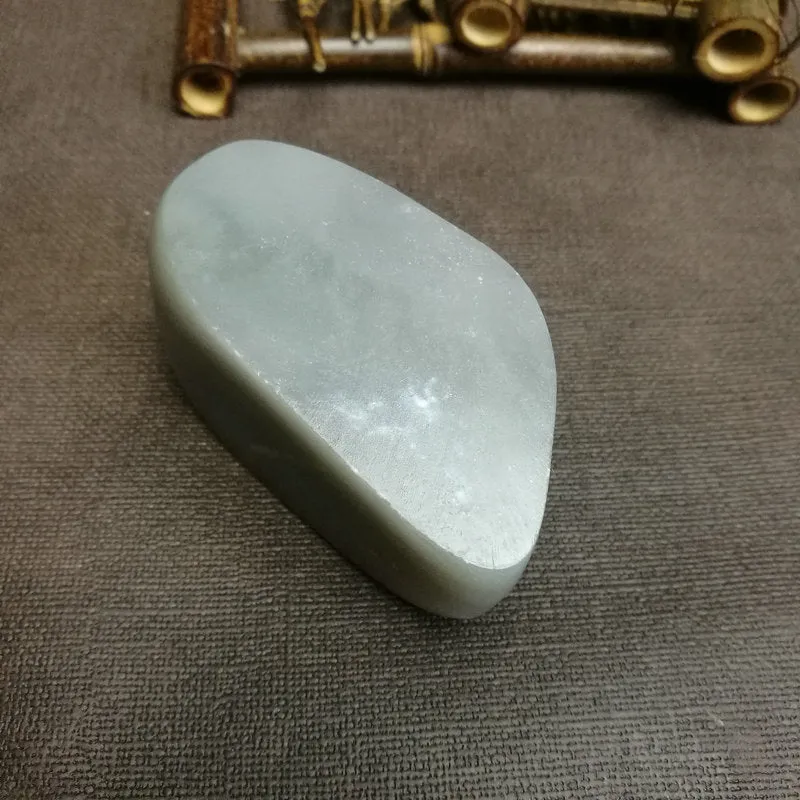 Natural Hetian Jade Rough Nephrite Raw (284g,8.4X4.5X4cm)