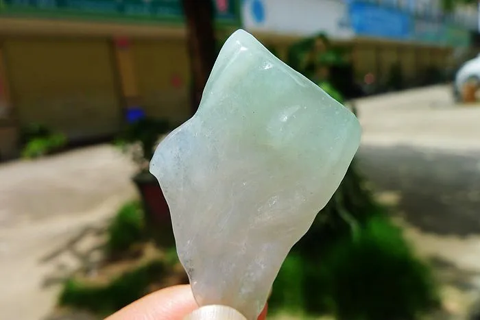 Natural Jade Rough Jadeite Raw (12g,4.3X2.3X0.9cm)