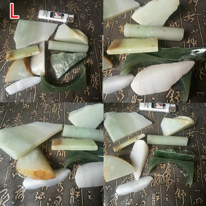 Natural KunLun   Siberian Russia Jade Rough Nephrite Remains