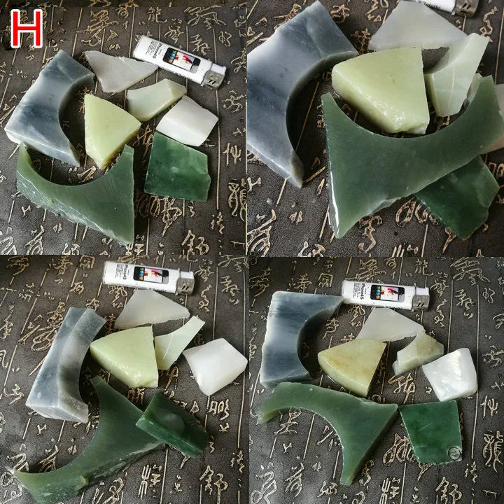 Natural KunLun   Siberian Russia Jade Rough Nephrite Remains