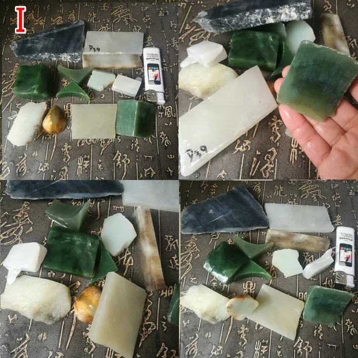 Natural KunLun   Siberian Russia Jade Rough Nephrite Remains