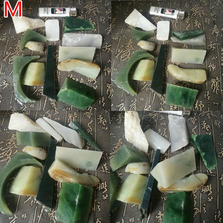 Natural KunLun   Siberian Russia Jade Rough Nephrite Remains