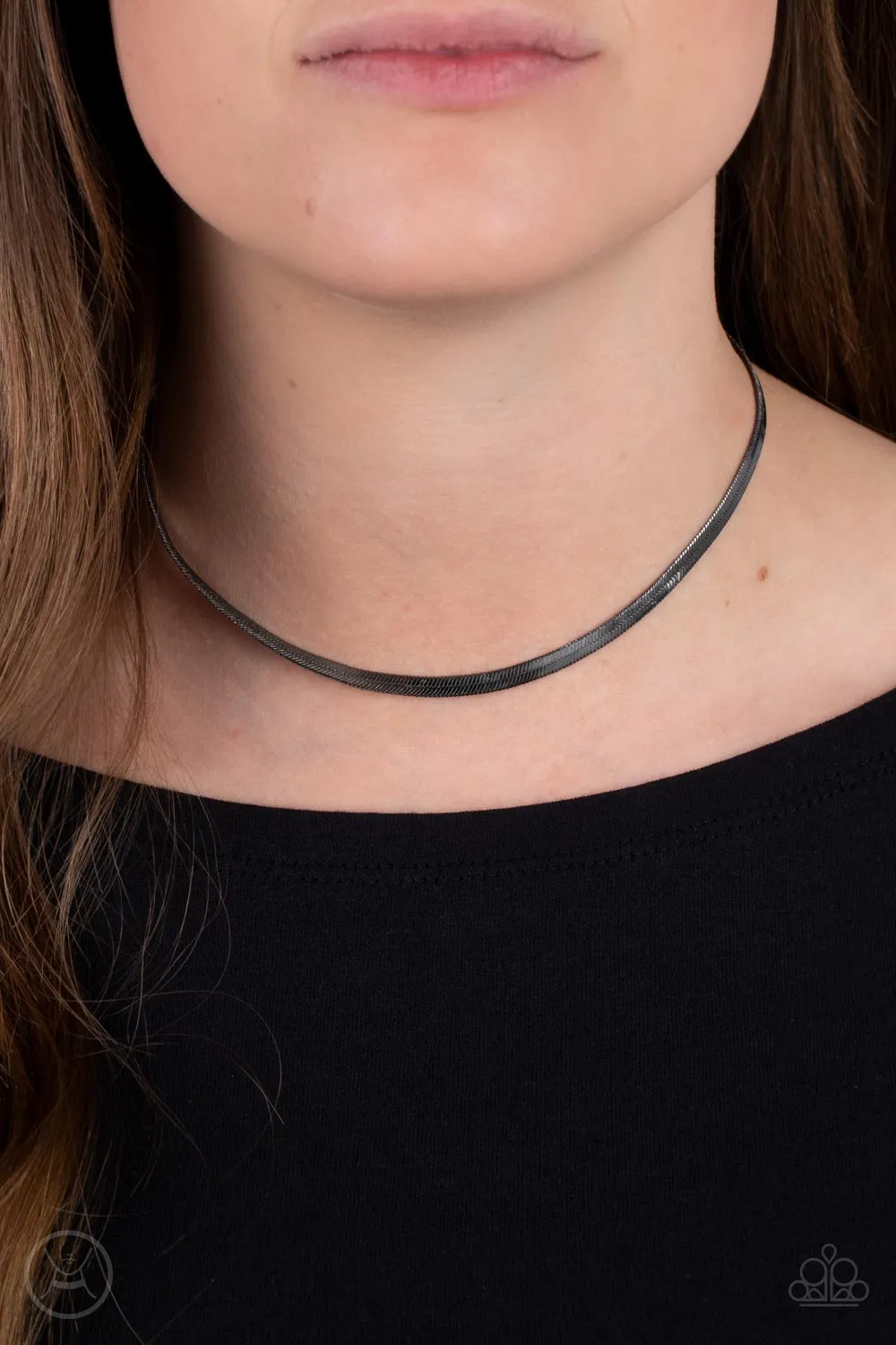 Necklaces In No Time Flat - Black N2248