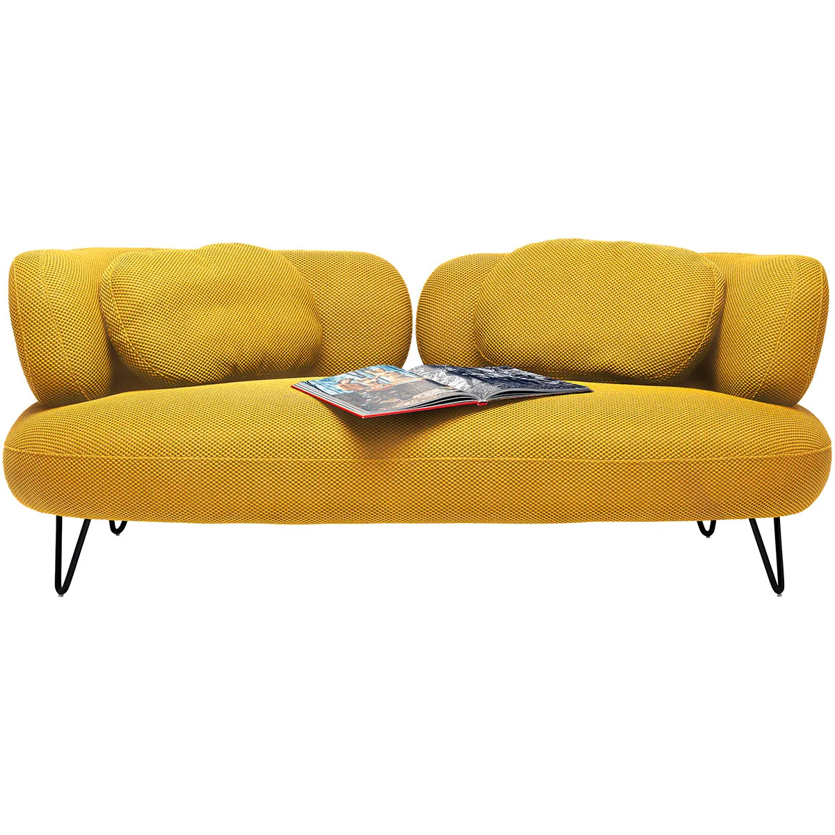 Peppo Mesh Look 2 Seater Sofa