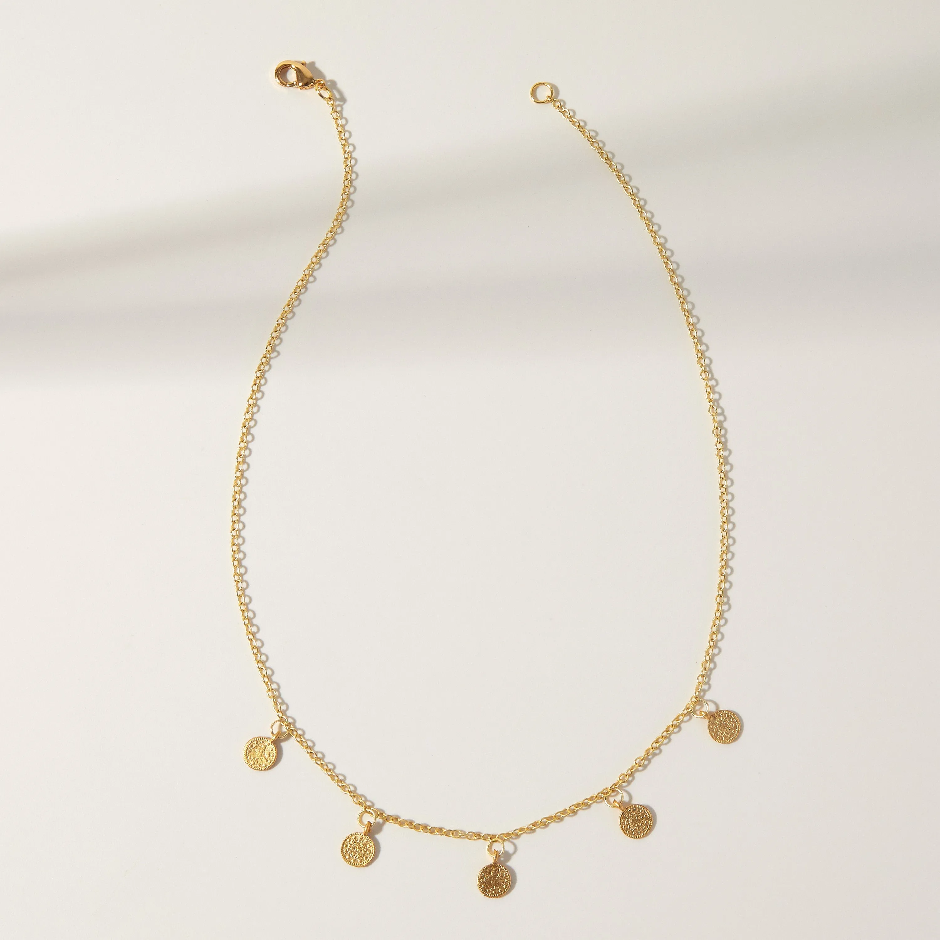 "L'Or" Mini Coin Necklace