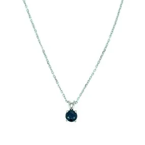 Sapphire Pendant Necklace