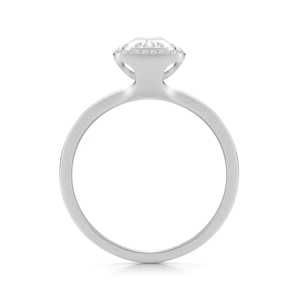 Steller Cushion Diamond Engagement Ring