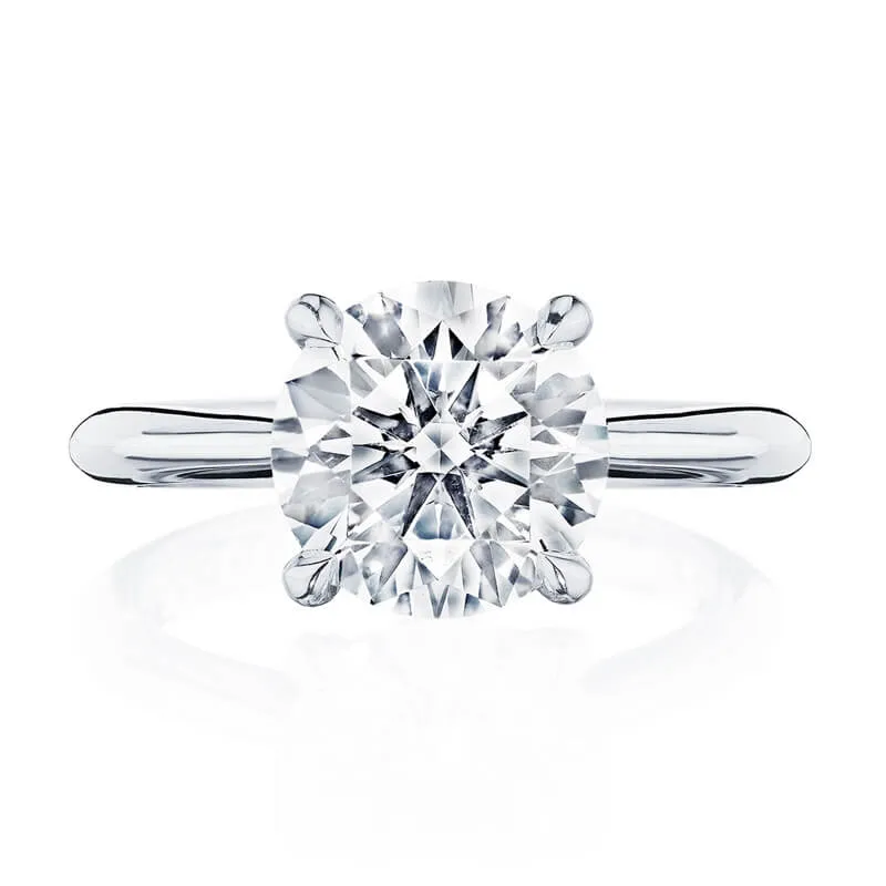 Tacori Platinum Round Solitaire Engagement Ring HT2671RD85