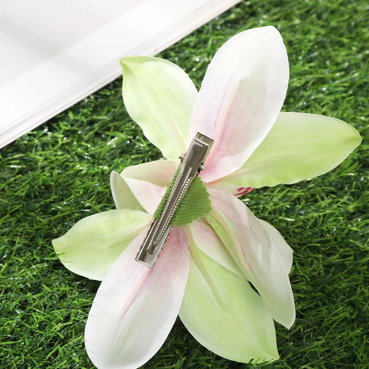 TAVIMART  -  Gladiolus Hairpin Flowers Small Hair Clips Bohemia Bridal Flowers Hair Clips Hairpins Barrette For Wedding Hair Accessories