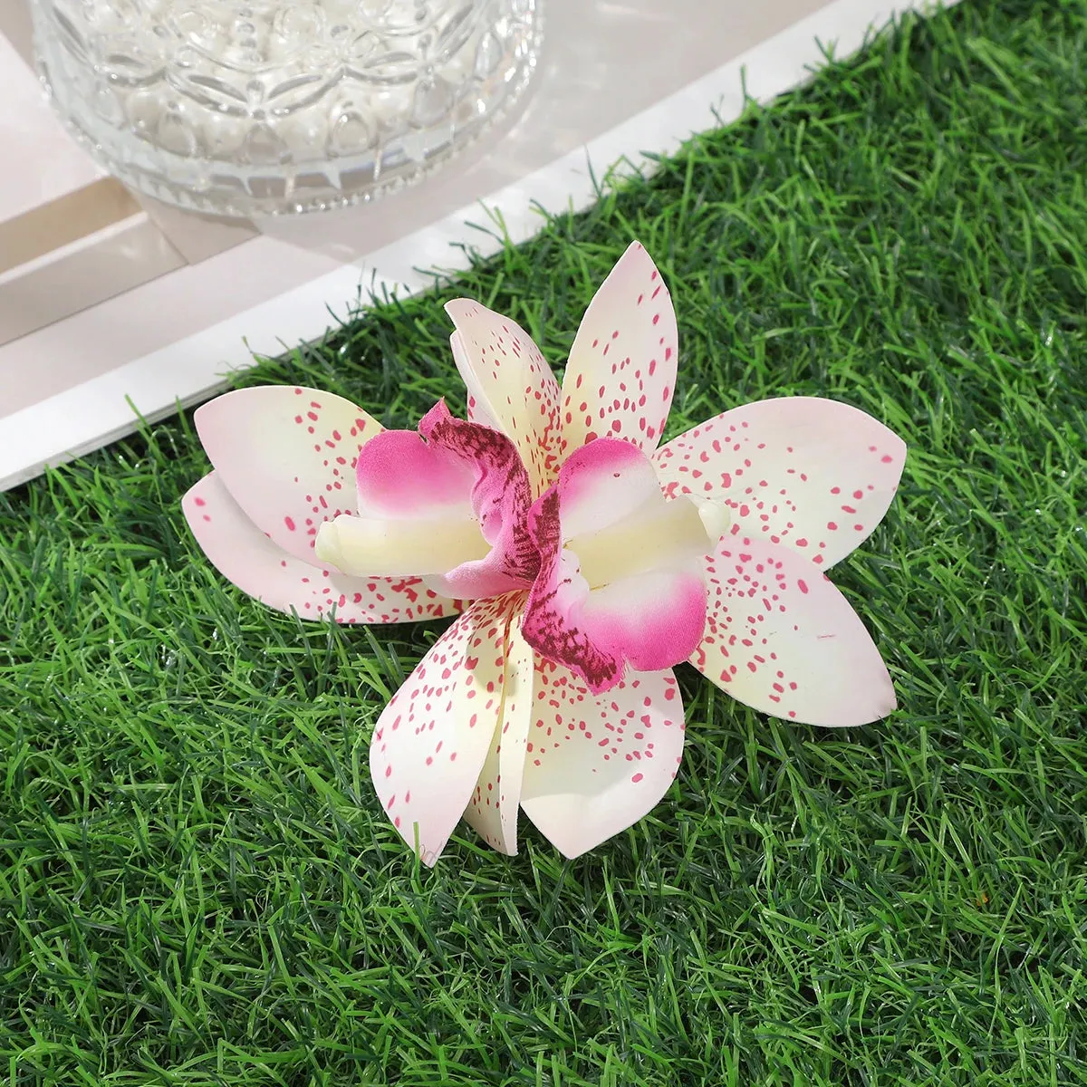 TAVIMART  -  Gladiolus Hairpin Flowers Small Hair Clips Bohemia Bridal Flowers Hair Clips Hairpins Barrette For Wedding Hair Accessories