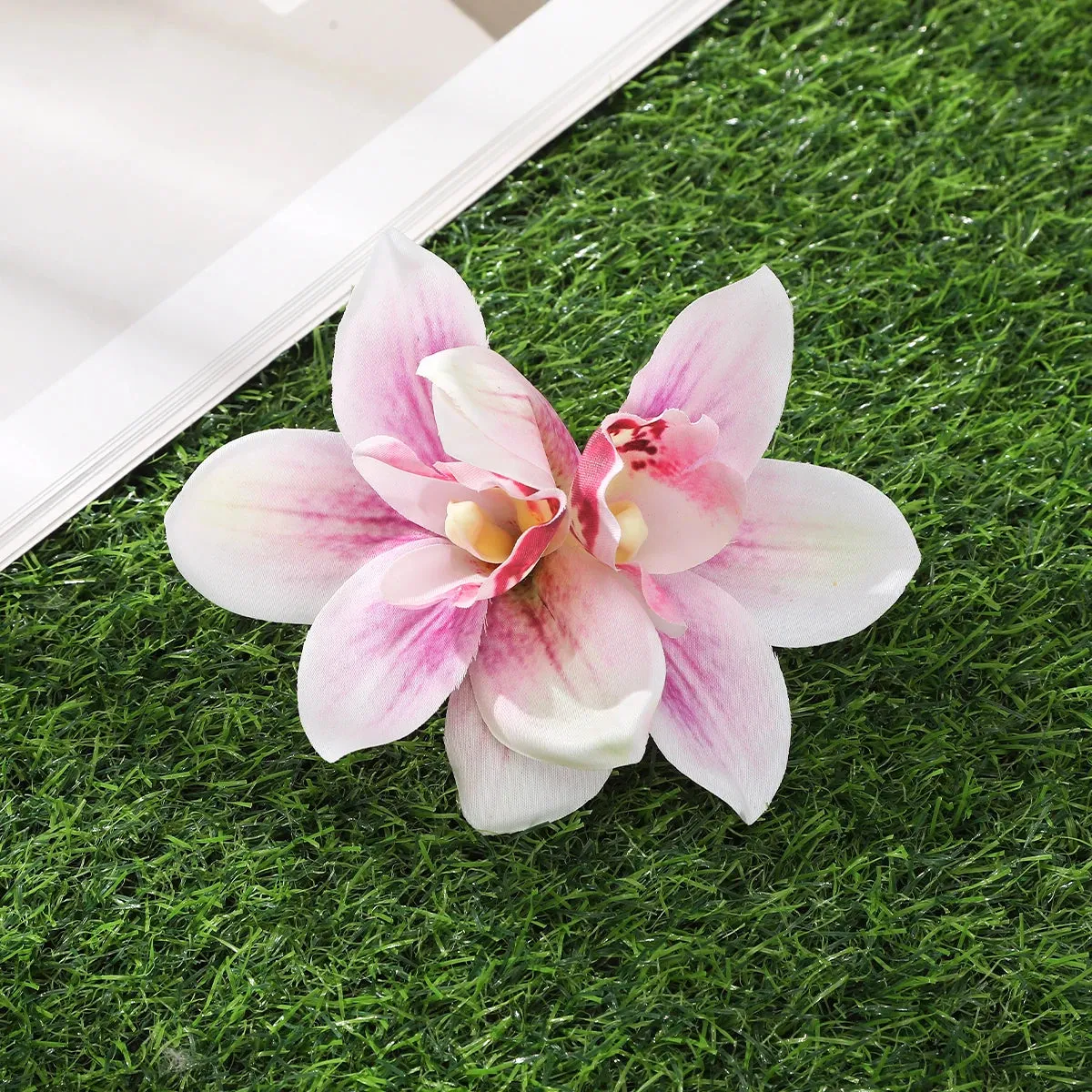 TAVIMART  -  Gladiolus Hairpin Flowers Small Hair Clips Bohemia Bridal Flowers Hair Clips Hairpins Barrette For Wedding Hair Accessories